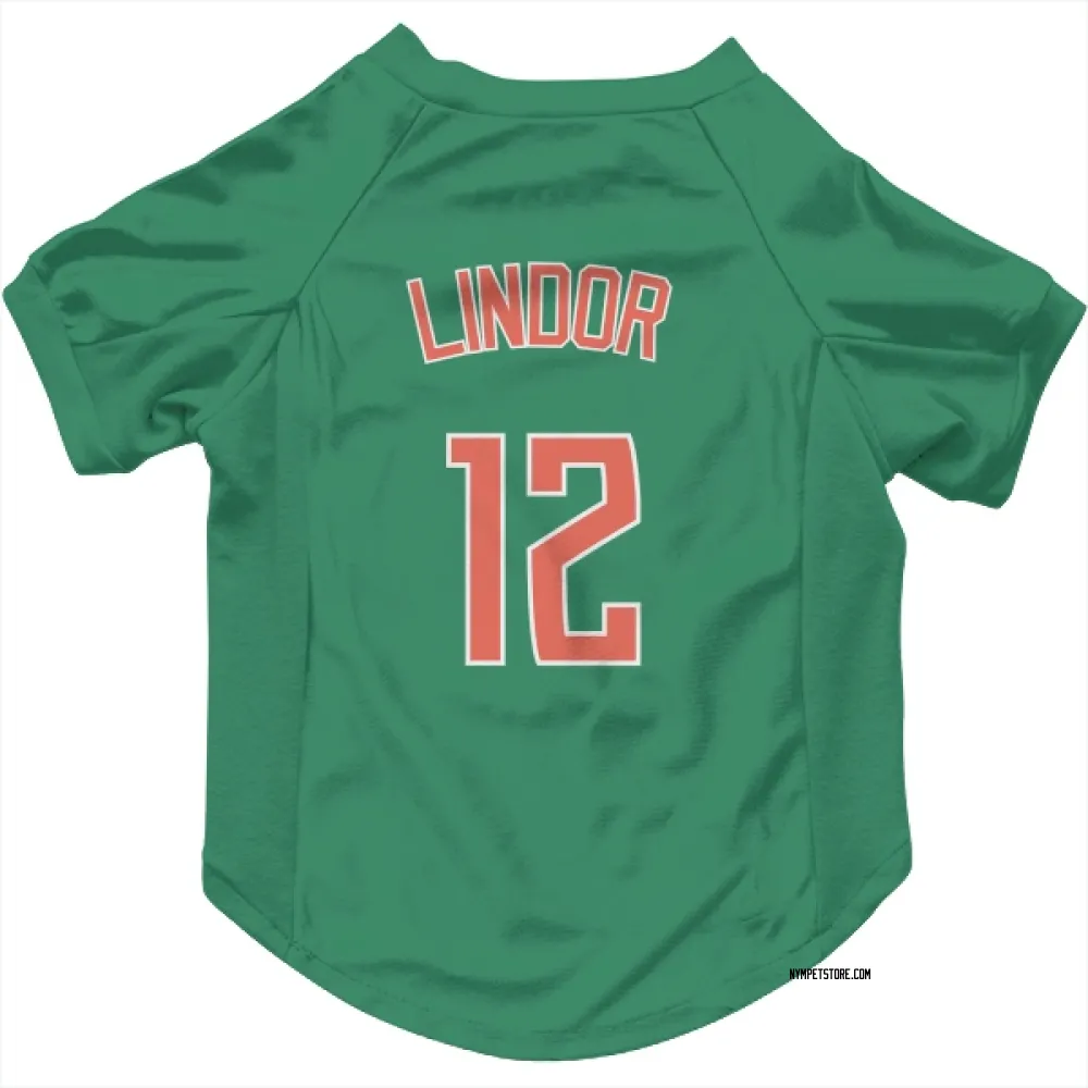 New York Mets Francisco Lindor Green Pet Jersey for Dog & Cat